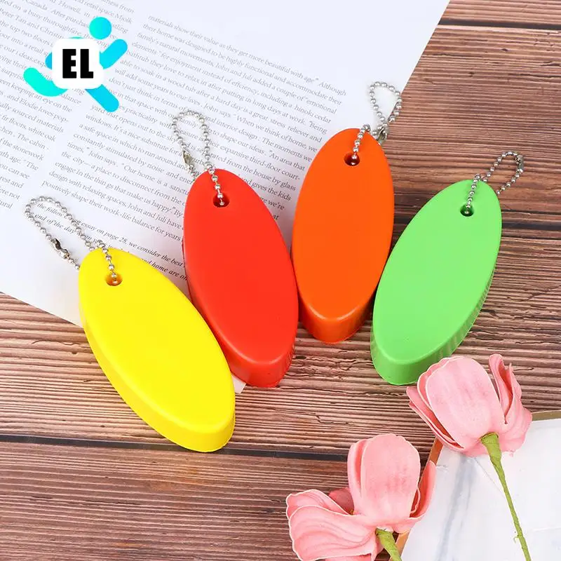 

Foam Floating Buoyant Keychain For Water Sports Boat Swimming Oval Keyring Key Kayak Canoe Rafting Surf Accessory