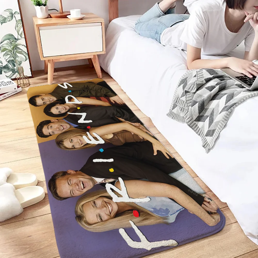 Friends TV 쇼 바닥 매트 욕실 카펫, 주방 도어매트 입구 문짝 방 러그, 귀여운 러그 카펫, 맞춤형 침실 매트, 가정용