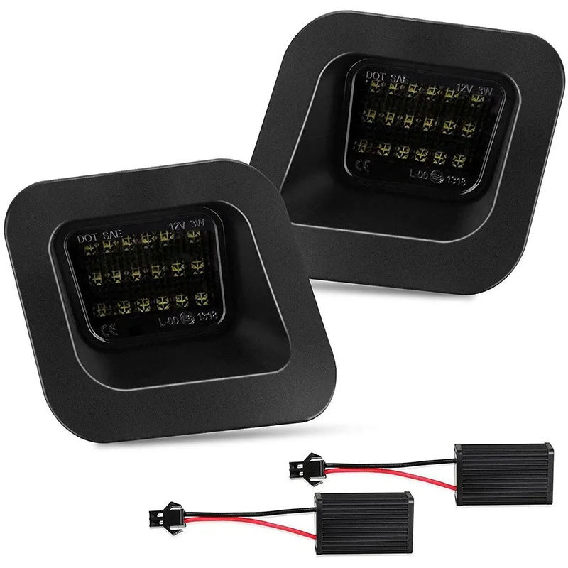 ���� �ڵ��� LED ��ȣ�� ����, ĵ���� �׼����� ��ȣ�� ����, ���� �� 1500 2500 3500 2003-2018 12V ����Ʈ, 2 ��