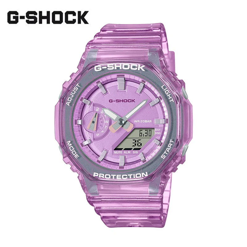 

Новинка G-SHOCK GA2100 Универсальные мужские и женские часы цветная серия Модные парные водонепроницаемые и ударопрочные многофункциональные часы