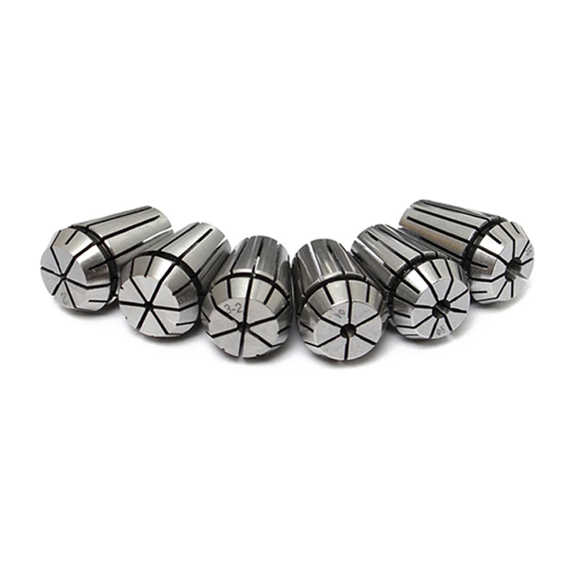 ER16 1/4 6.35 1/8 3.175 1 2 3 4 5 6 7 8 9 10 mm Spring Collet Set For CNC Engraving Machine Lathe Mill Tool 1PC