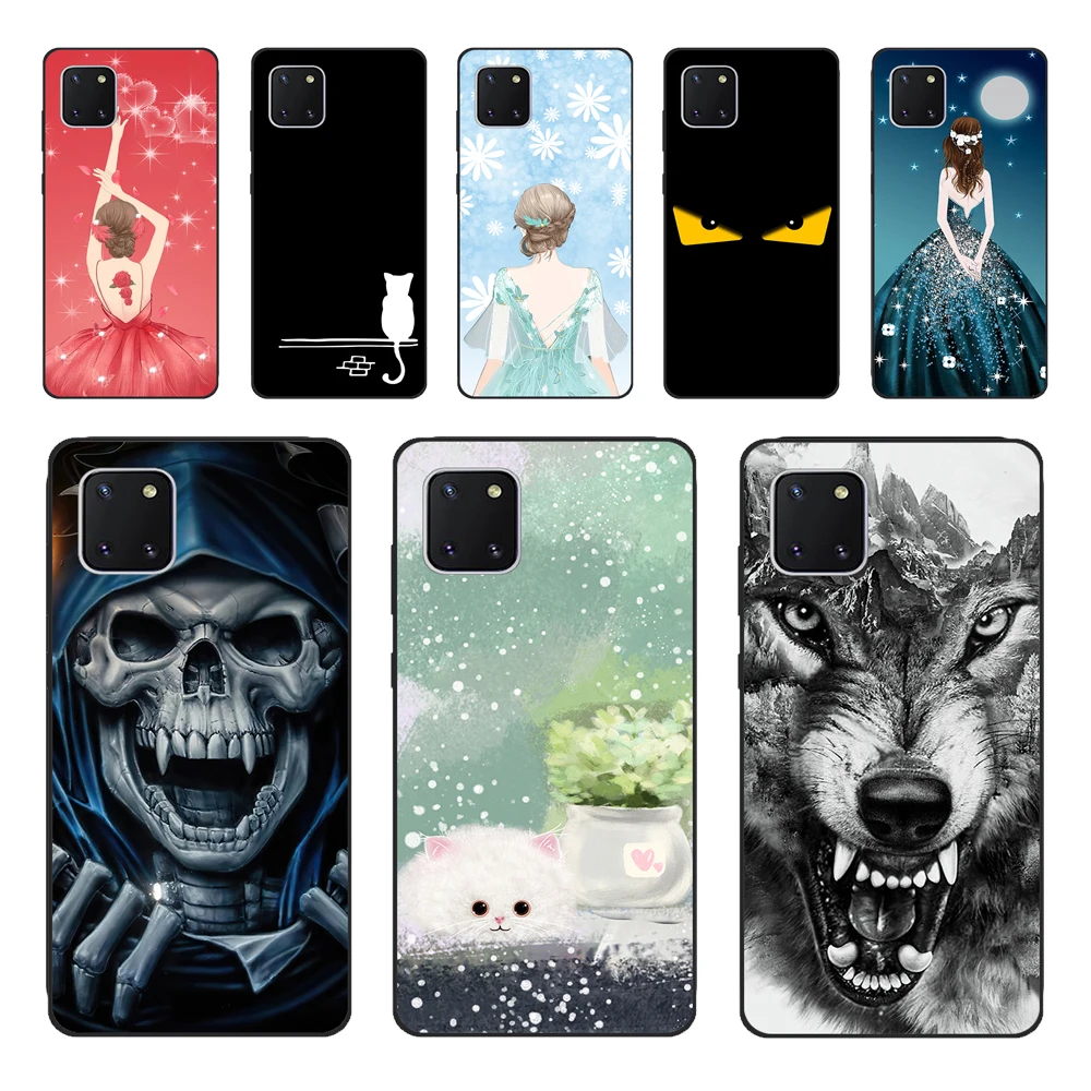 For Samsung Galaxy Note 10 Lite Case Silicone Back Cover Case For Samsung Note 10 Lite Case Galaxynote 10Lite Phone Bumper 6.7"