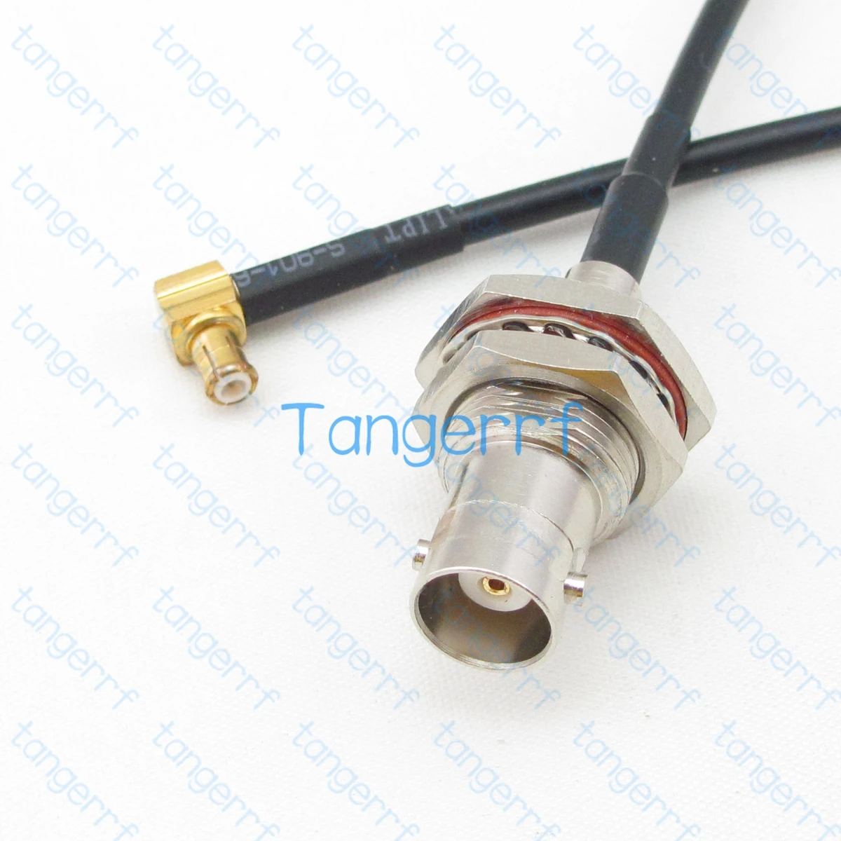 

MCX Male Right Angle RA to BNC Female RF Coax Coaxial RG174 Cable Jumper Pigtail Antenna Extension RF LOW LOSS Coaxial Tangerrf