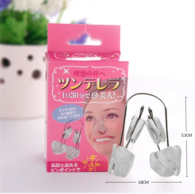 Nose Up Lifting Shaping Shaper Orthotics Clip Beauty Nose Slimming Massager Straightening Clips Tool Up Clip Corrector nose clip nose shaper