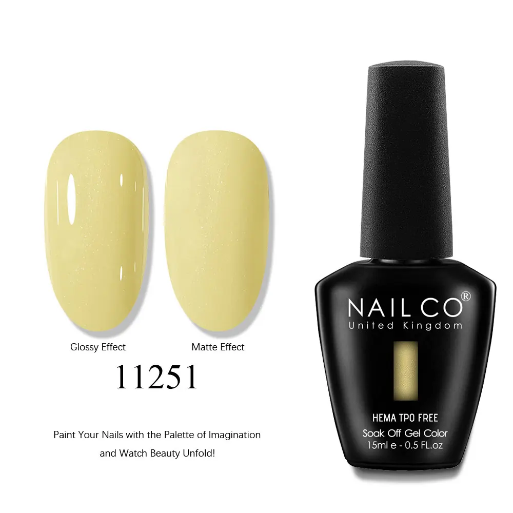 Premium Winter Gel Nail Polish - 15ML UV Semi-Permanent Varnish in High-Quality Glass Bottle