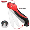 DELIXI ELECTRIC Folding Saw，SK9 steel One-button Folding Design，Sharp Cutting Wood,Camping,GardensPruning Saw,Tree Chopper Knife 5