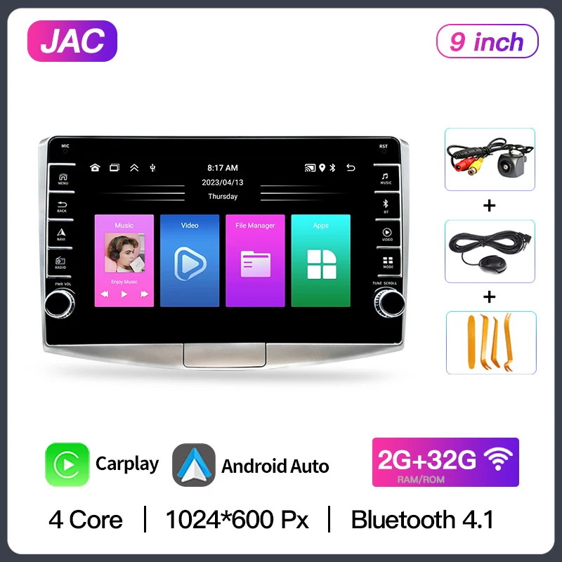6G+128G 8 Core Wireless Carplay Android Autoradio 2 Din Für VW
