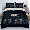 COD Game, Call of Duty ,Gamer Comforter Bedding Set,Duvet Cover Bed Set Quilt Cover Pillowcase,king Queen Size Bedding Set Kids 3
