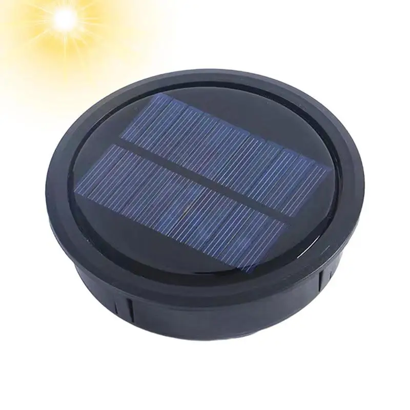 High-Efficiency LED Solar Lantern Tops – Waterproof Accessories for DIY Yard, Walkway, and Patio Decoration
