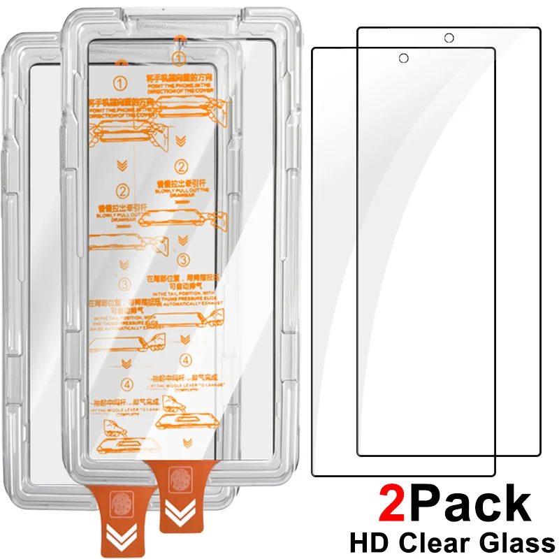 Privacy Tempered Glass Screen Protector with Easy Installation Kit - Multi-Pack