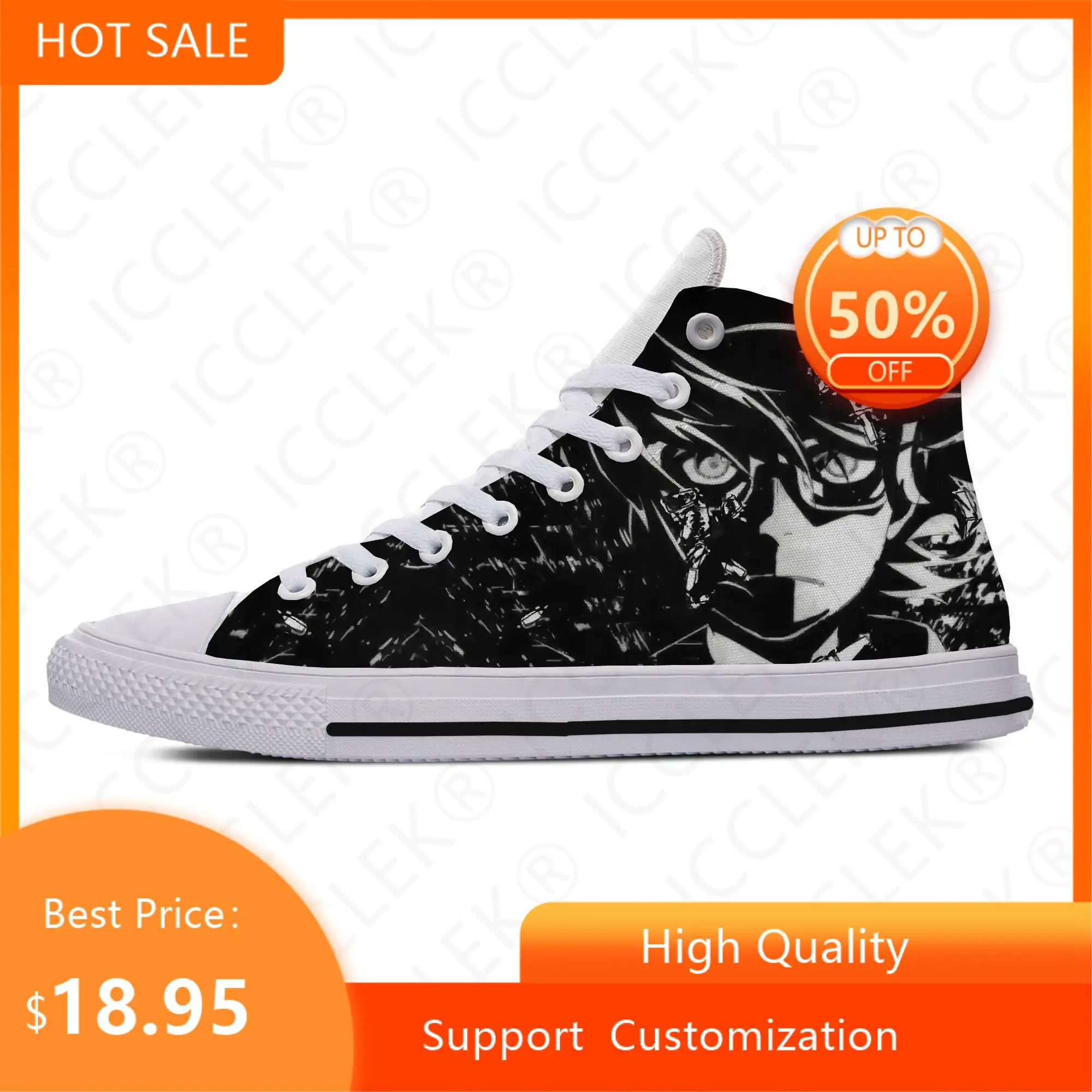 Hot Cool Fashion Cartoon Sneakers Handiness Casual Shoes Mens Womens Anime The Lion Of March 3 Gatsu No Lion Board Shoes