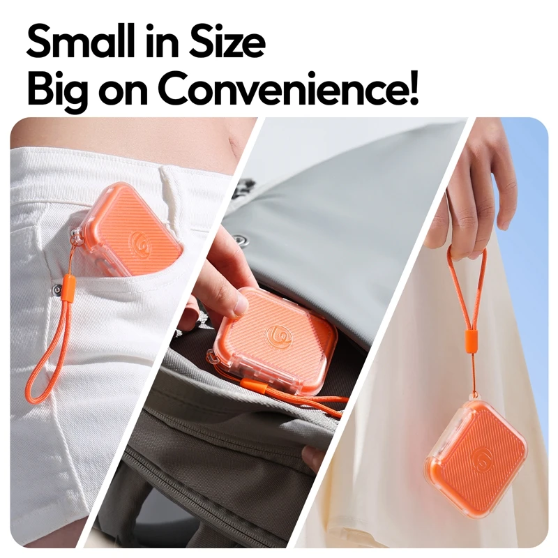 Ulanzi CC01 Mini Memory Card Case for SD TF CFA Cards Protable with Silicone Insert