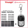 100% Clone TEDSEN Teletaster SM1MD SM2MD SM3MD SM4MD SKX1MD SKX2MD SKX3MD SKX4MD Garage Door Remote Control 433.92MHz Fixed Code 1