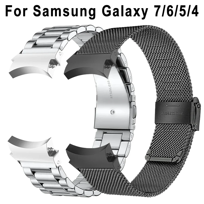 สายนาฬิกาเหล็ก Samsung Galaxy Watch 7/6/5/4 40-47mm
