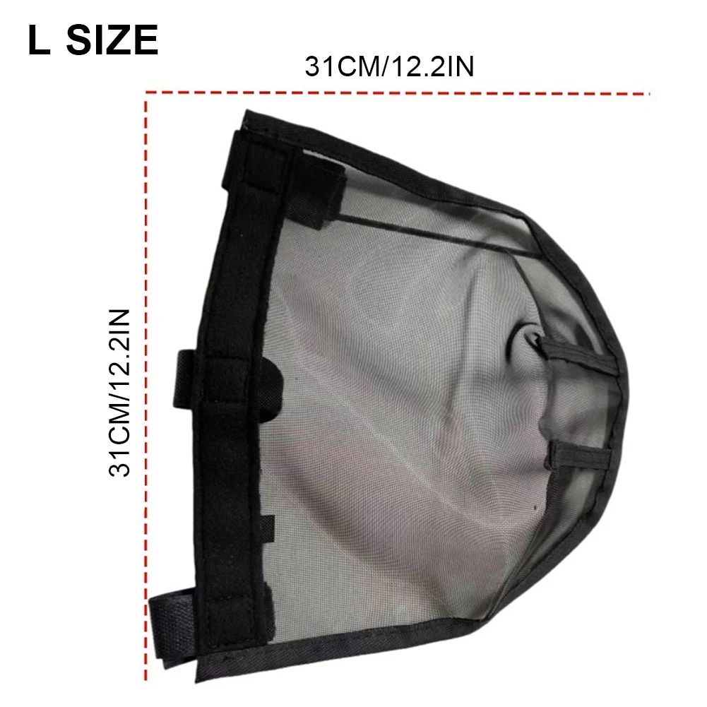 Horse Nose Mosquito Protection Mesh Breathable Horse Fly Mask Horse Nose Cover Protector for Horse Face Protection 3