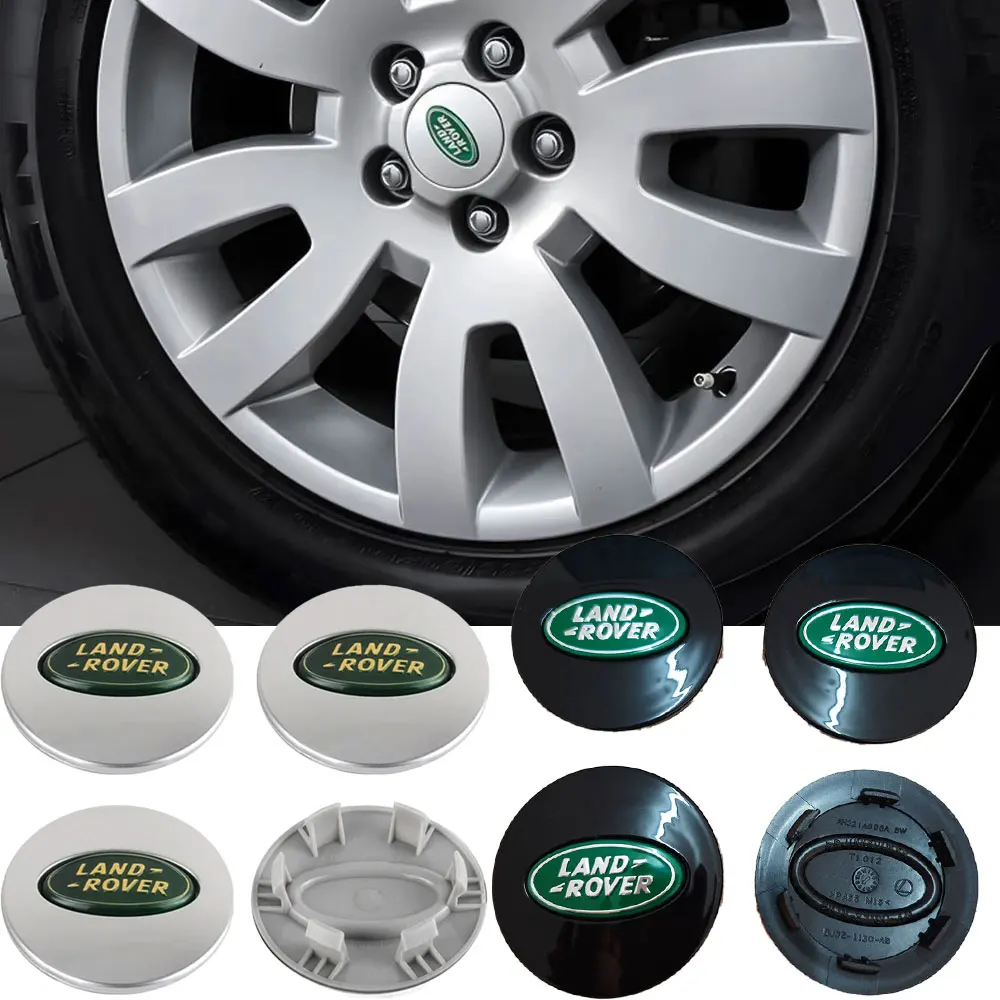 100pcs ABS 62mm 63mm Land Rover Car Wheel Center Caps Emblem For LAND RANGE ROVER Discovery Sport L322 L320 Evoque Accessories 5