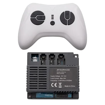 JR1922RXS-D2 12V Controller per auto elettrica per bambini 2.4G Telecomando e ricevitore per bambini Telecomando per auto giocattolo elettrica