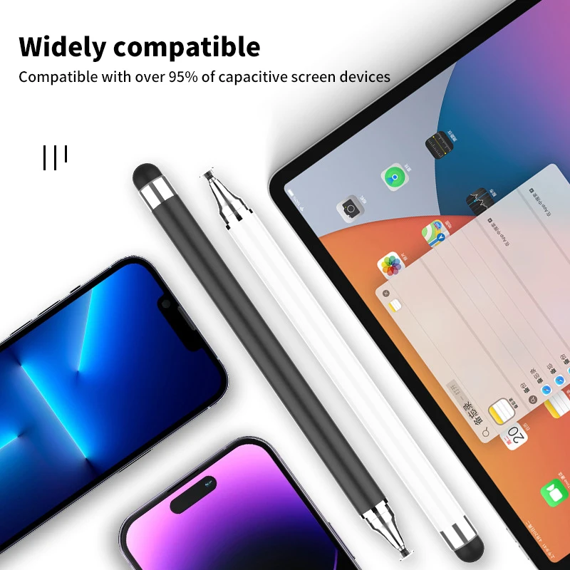 

Стилус 2 в 1 для Samsung Android, сенсорный экран для рисования, ручка, универсальный стилус для IP Pad, планшета, емкостный сенсорный карандаш