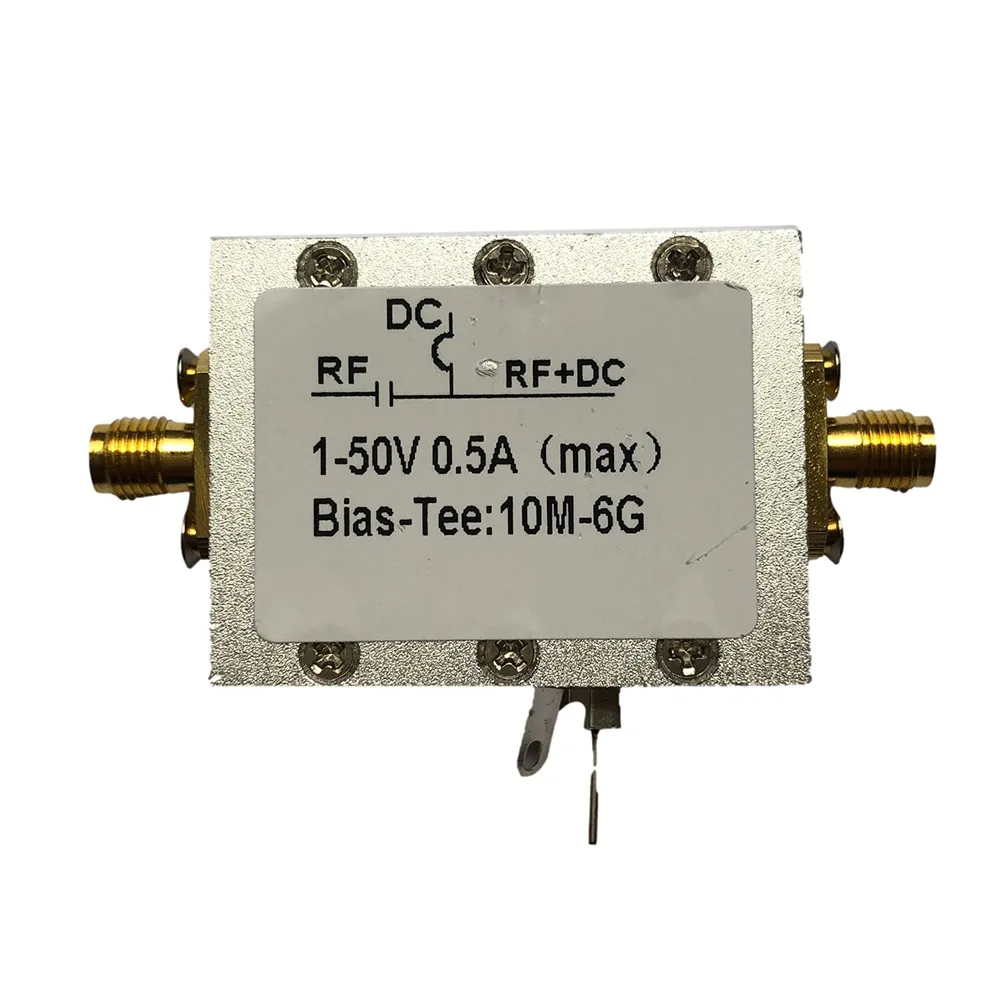 10mhz6ghz Bias Tee Rf Broadband Module Rf Dc Blocker Deflector Radio