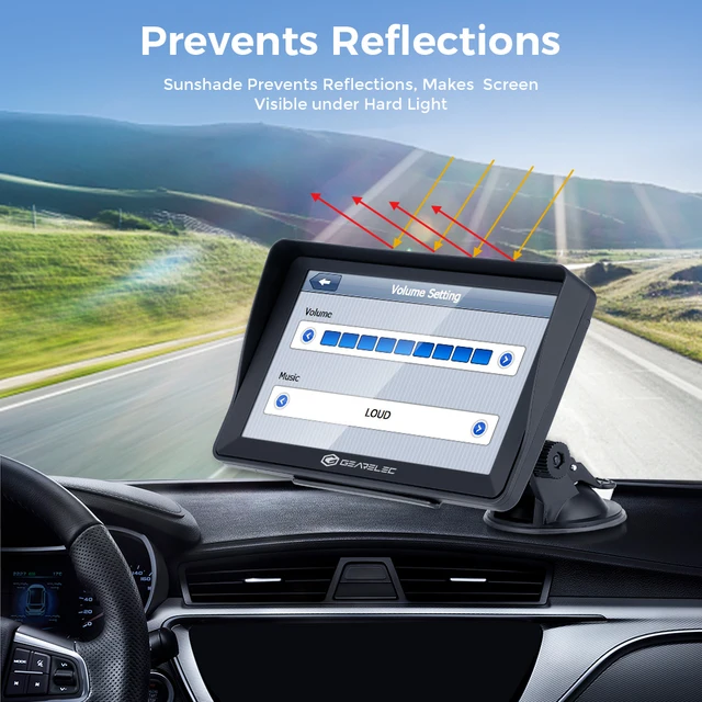 Navigatore GPS Auto/Camion 9 Pollici - Mappe Europa 2025, Avvisi Vocali E Personalizzazione Percorso - Foto 7