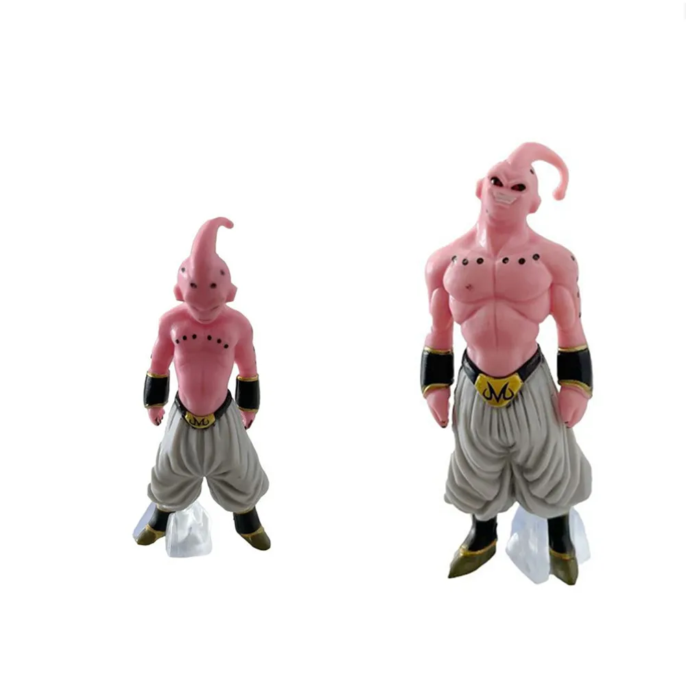 Dragon Ball Z Fat Majin Buu 액션 피규어, 8 가지 종류의 진화 형태, 얇은 이블 PVC 모델 컬렉션, 어린이 선물 장난감, 1 PC