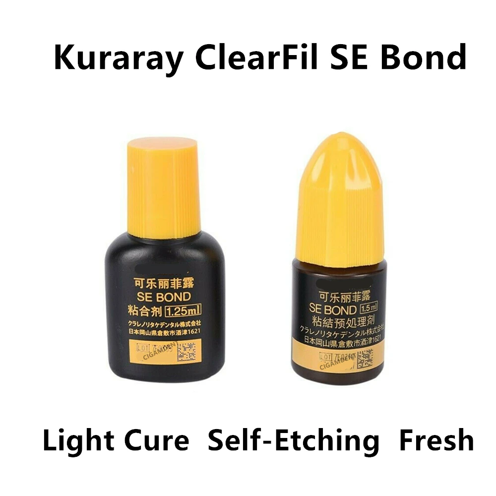 Kuraray Clearfil Se Bond Dental Teeth Glue Orthodontic Adhesive Light