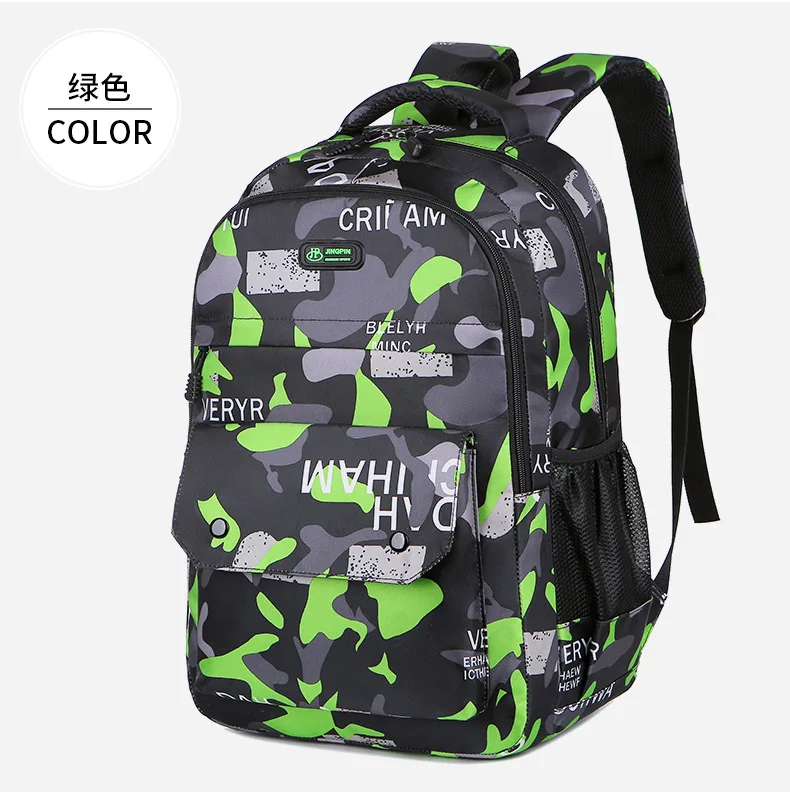Große Kapazität Mittlere Und Oberschule Student Rucksack Trend Casual Reise Rucksack frauen Blumen Druck Doppel Schulter Taschen – Detail 20