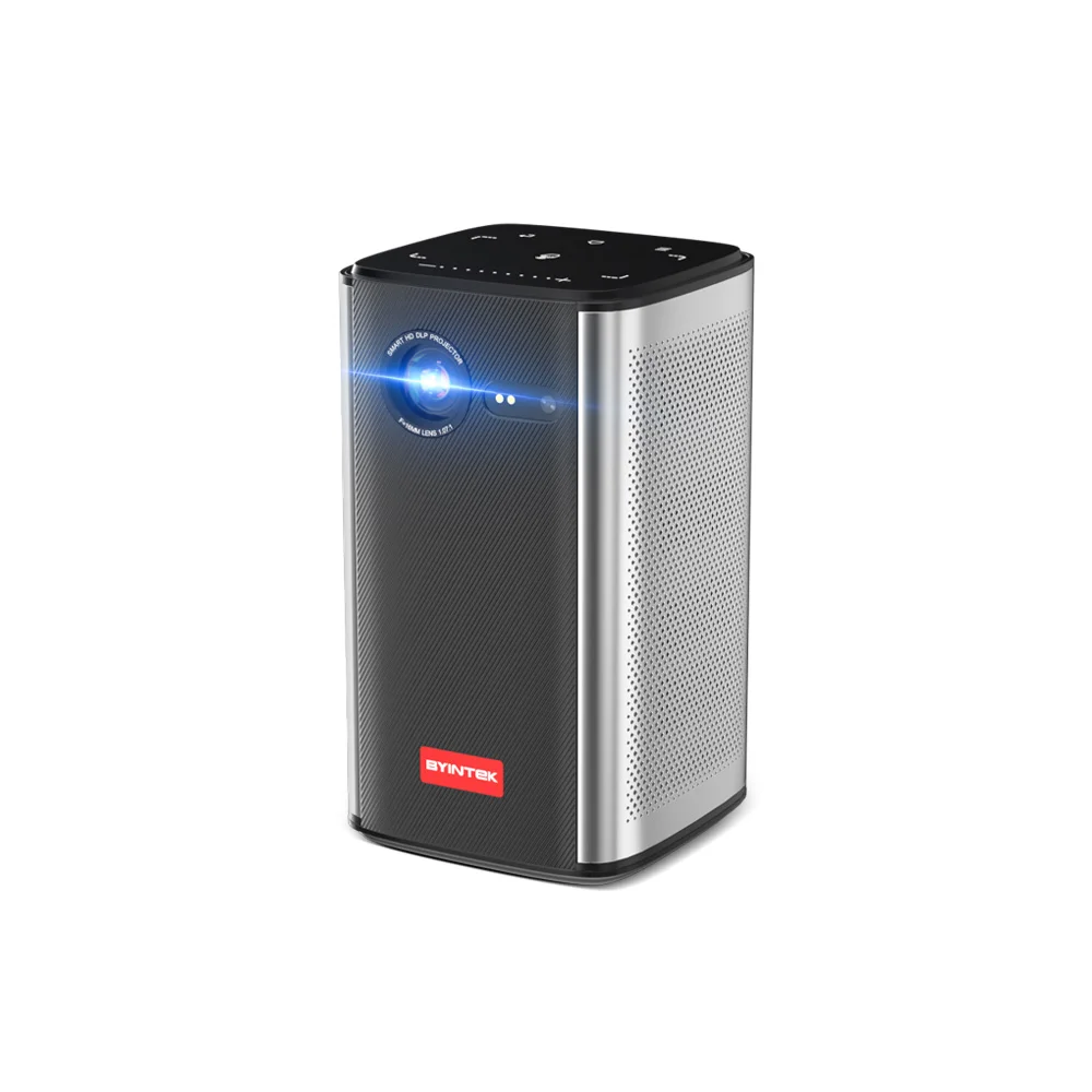Mini Outdoor Teaching Pocket Portable Smart Android 3D 4K Video 1080P Projector with Auto-Focus 8000mAh Li-Battery