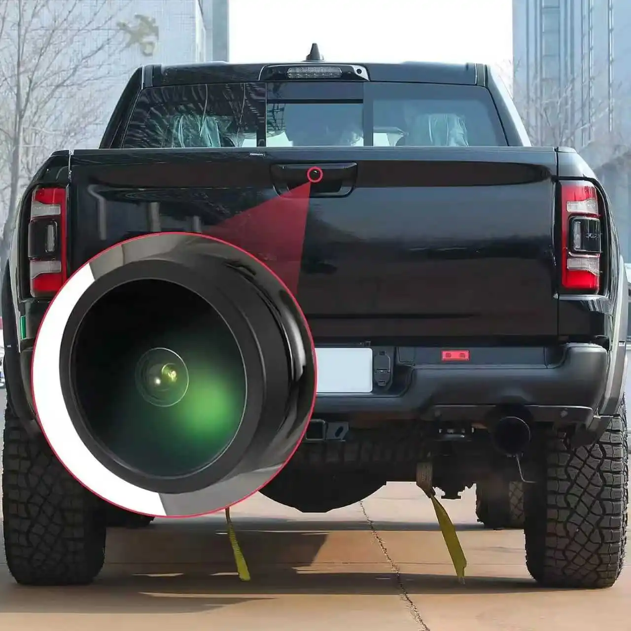 56038978AL 170 ° Dodge Ram 1500 2500 3500 4500 3.0L 3.6L 4.7L 5.7L 6.4L 6.7L 2013-2018과 호환되는 후방 카메라