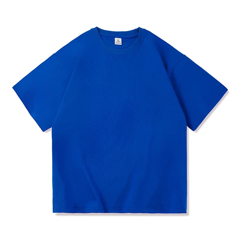 Camisetas Básicas Para Hombre De Algodón - Corte Holgado, Transpirables, Ideales Para Verano Y Otoño, Versátiles Y Casuales