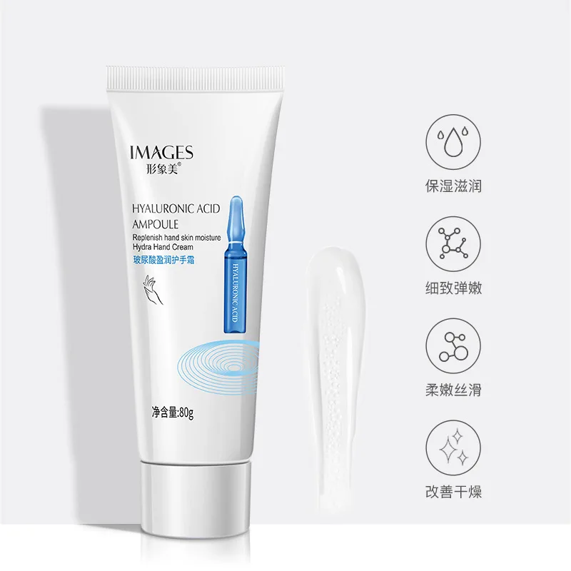 

Hyaluronic Acid Moisturizing Hand Cream Nourishing Skin Anti-Crack Anti-Drying Skin Care Whitening Hand Care