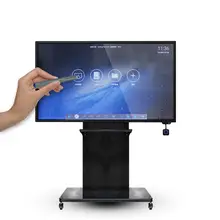 

Meeting Classroom use Super big 65 Inches With Touch Screen Interactive Whiteboard Smart TV 65" smart tv 4k Android Windows