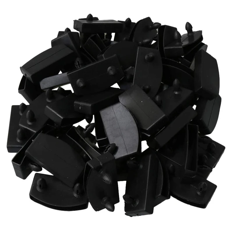 10PCS Plastic End Caps Side and Center Bed Slats Holders Connector Securing Accessories For Wooden Single Double King Size Beds