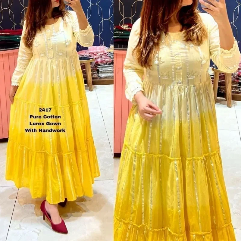   Kurti ,    ε , Lurex Anarkali Ƽ ǽ