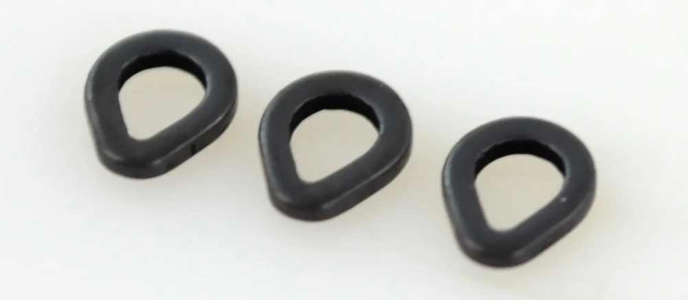 20 Stück Karpfenangeln Rigs Tropfenringe Birnen Rig Ringe Schlaufen Wirbel, Links, Clips, Gummis, Ringe AG129 – Detail 5