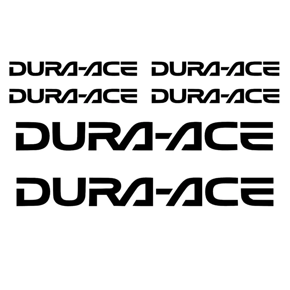 Autocollants Déco Shimano Dura Ace 9000 – Noir – Paire X2 (neuf, Egovinyles Espagne)
