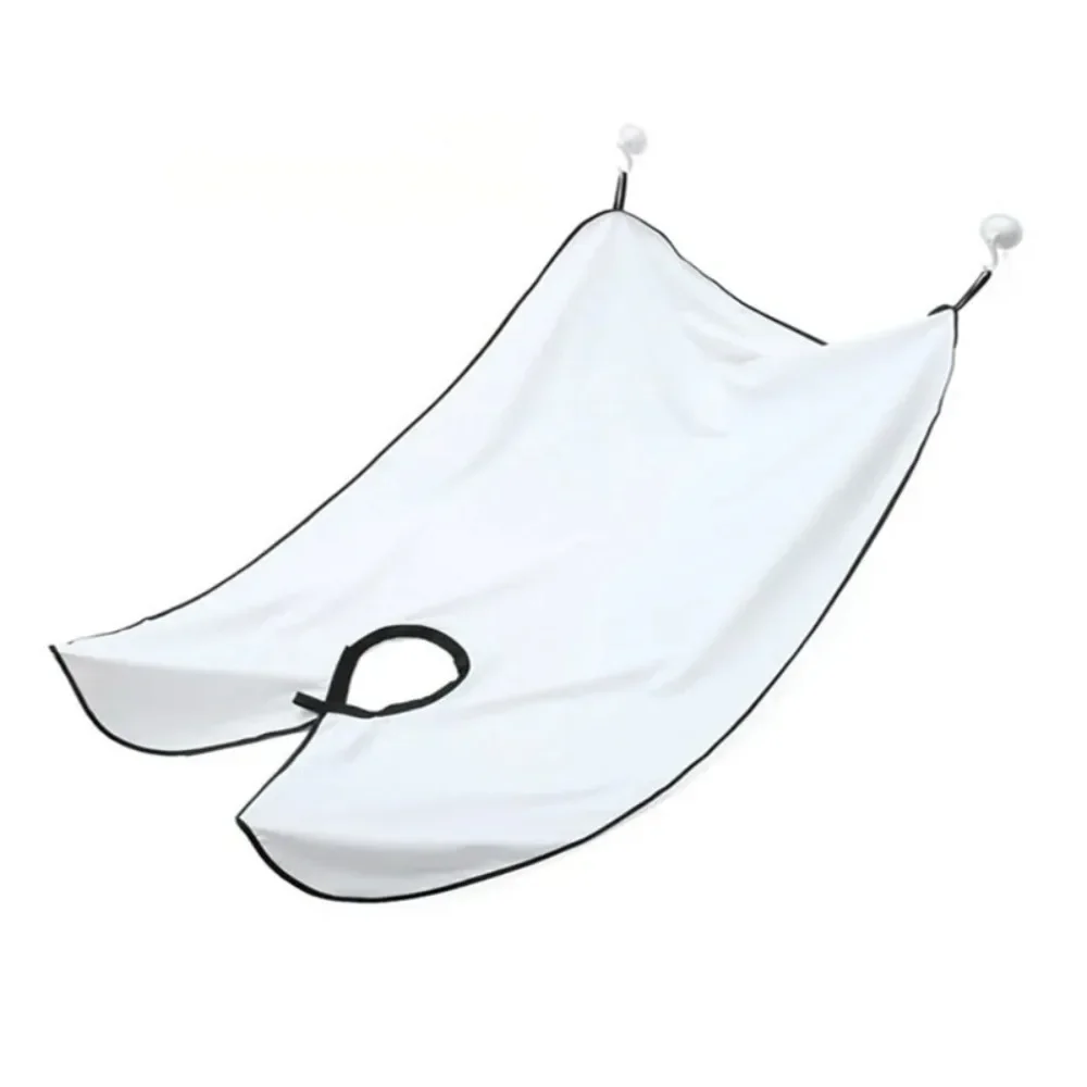 Man Shave Beard Apron Black Hair Shave Apron Ib Trimmer Holder Beard Catcher Waterproof Household Household Cleaning Tools 2