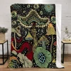 Boho Mushroom Throw Blanket King Size Luxury Blankets & Throws Knitted Plaid Home and Decoration Beach Towel Microfiber Bedding 1