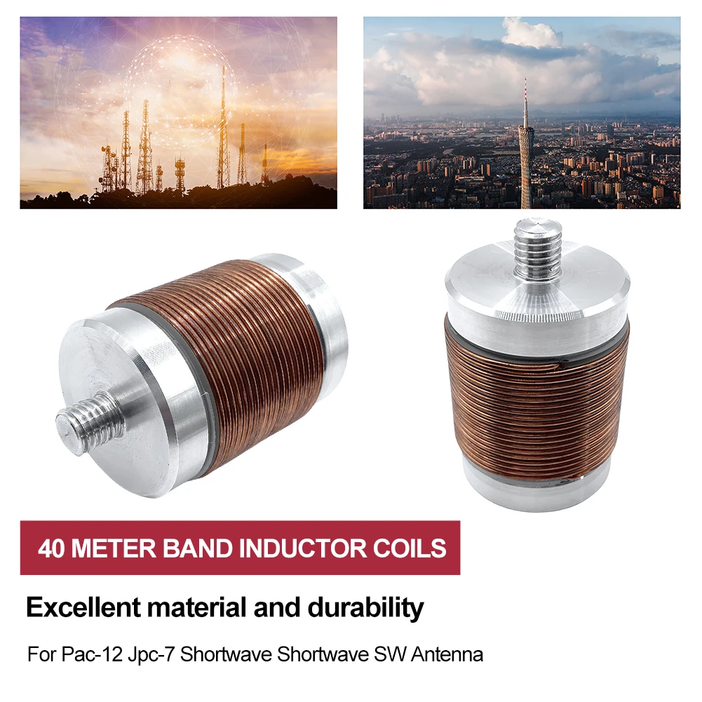 40 M Band Inducted Coil M10 Inductor Coil Portable SW Antenna Inducted