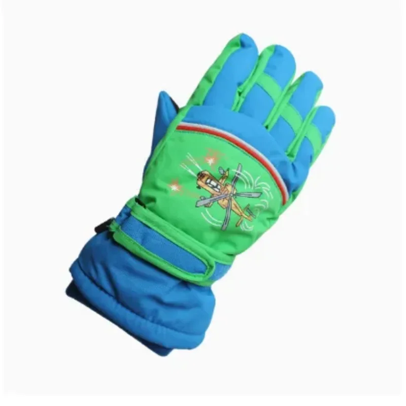 Children's Winter Skiing Windproof Thickened and Warm Gloves