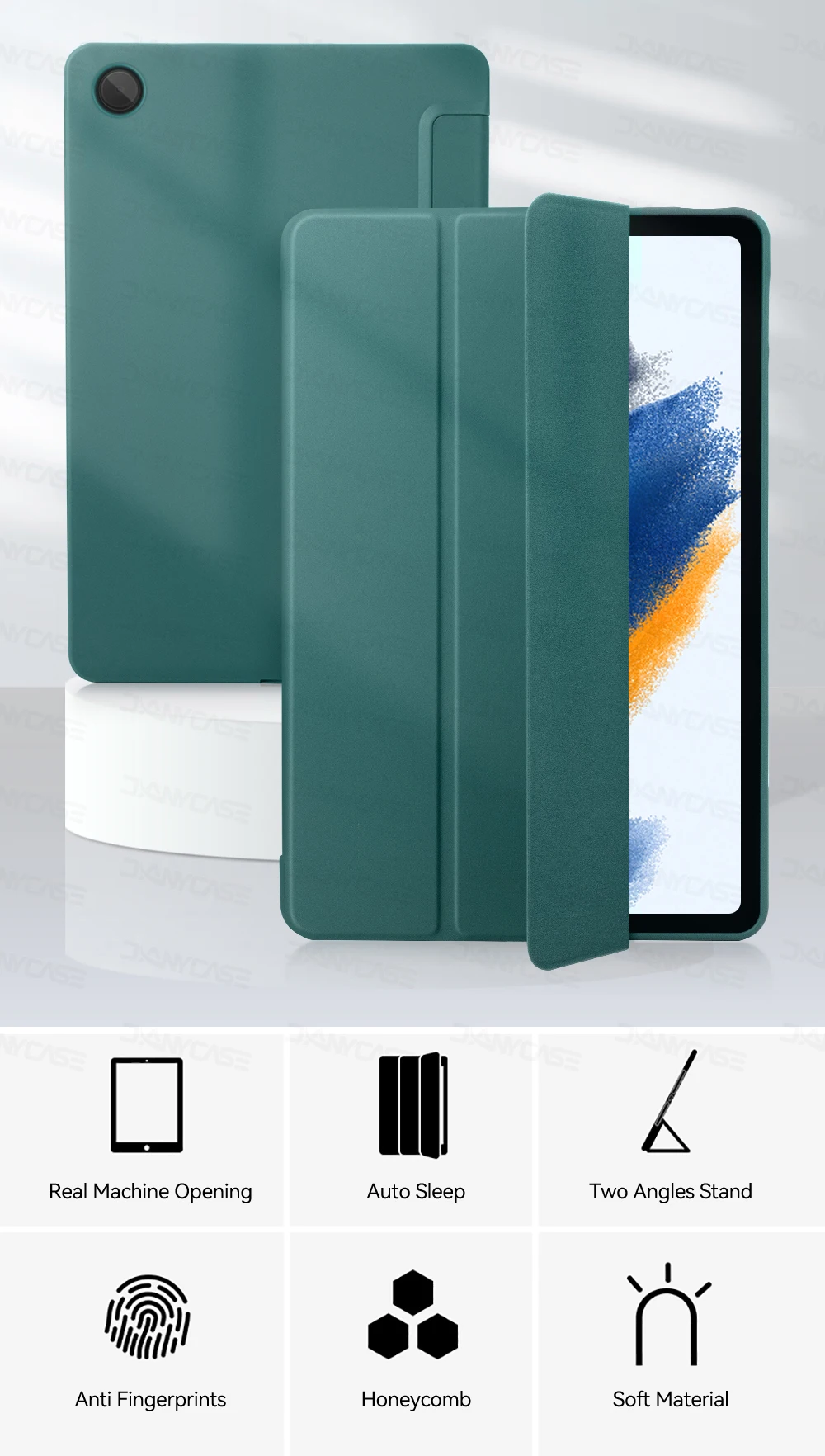 plutônio, caso para Samsung Galaxy Tab A8,