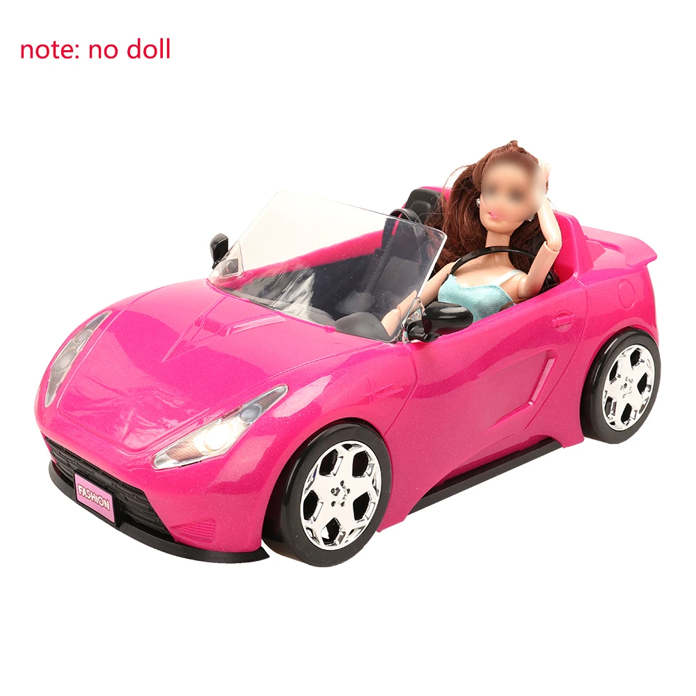 Cars Toys Miniature Dollhouse Accessory 30cm Girls Boy Kids Car Model For Barbie Travel Children Game Birthday Christmas Present 1 28 benzs g63 6 6 wheel alloy pickup car model diecast toy off road vehicles car model simulation children gift collective