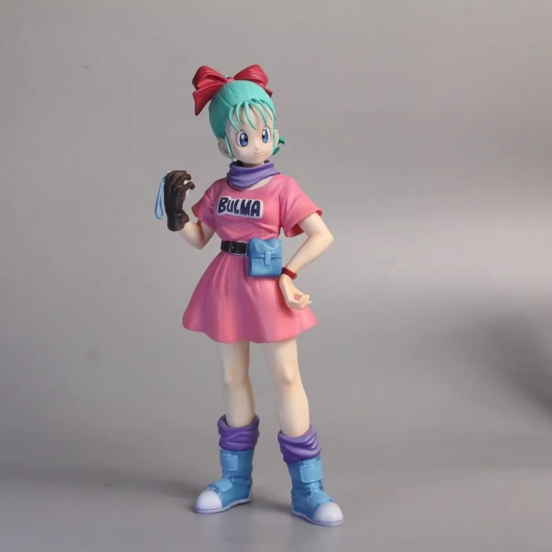 

Аниме Драконий жемчуг Z, фигурка Bulma, блестящая и Гламурная фигурка Bulma, экшн-фигурка 26 см, фотоколлекция, модели, игрушки, подарки