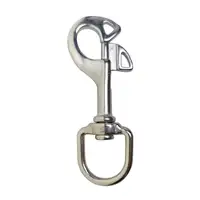 316 Stainless Steel Swivel Eye Butterfly SNAP Bolt Snap Quick Lock Diving Hook BCD Scuba Diving Accessoriess 2