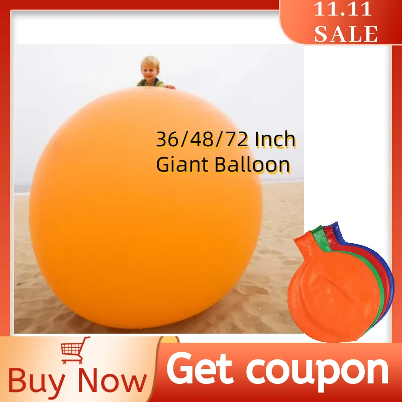 

72 Inch Large Giant Big Size Balloon Oversized Ball Helium Inflable Big Latex Balloons For Wedding Birthday Party Decor