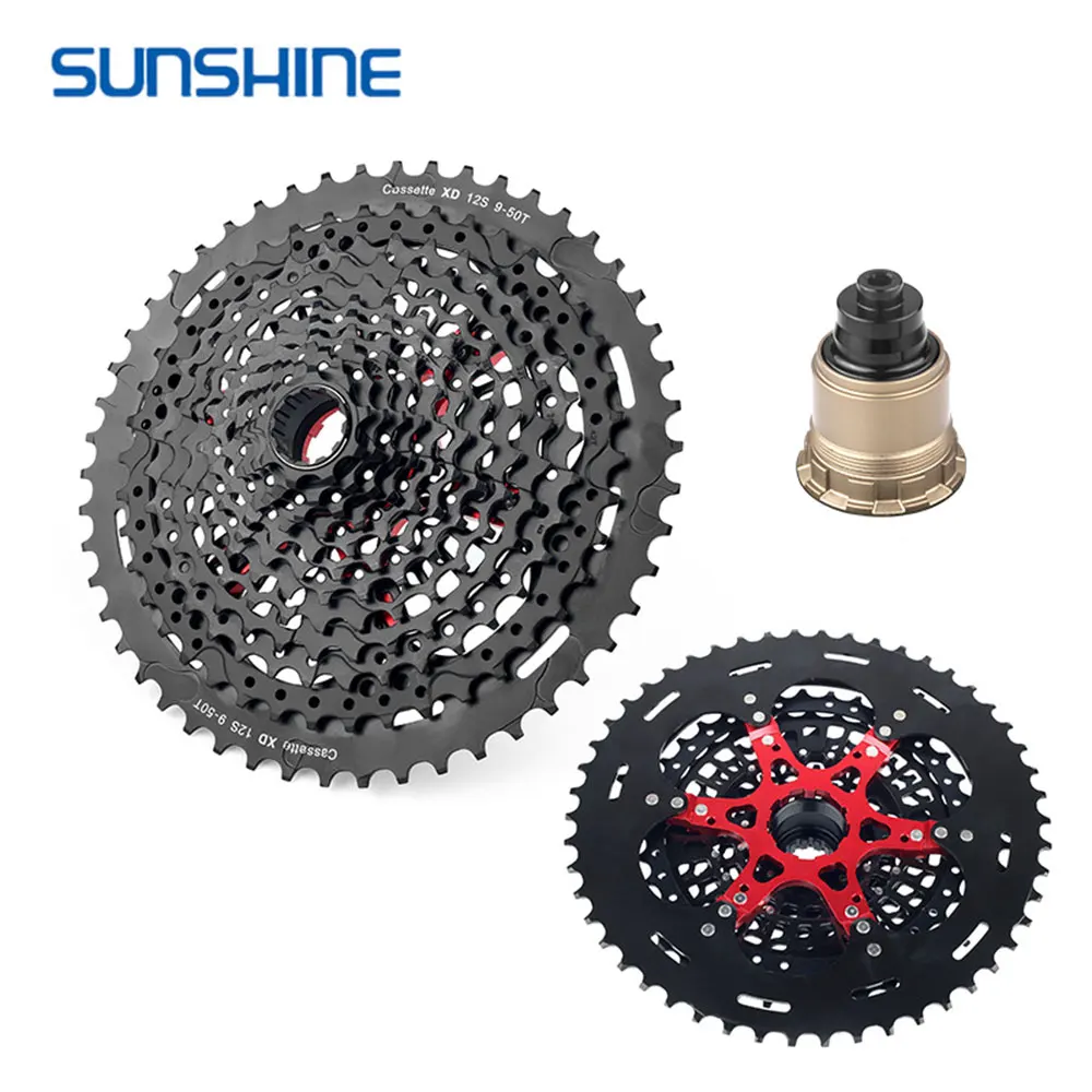 12 Speed Bicycle Cassette CNC 42T/46T/50T/52T Sprocket for SRAM Bicycle Parts
