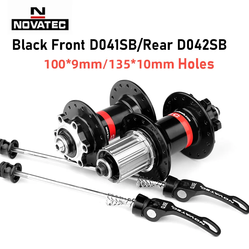 NOVATEC MTB Hub 36H 32H 28 Holes Mountain Bike Cubes Front 100x9mm Rear 135x10mm HG Standard Drum 8 9 10 11 12 Speed Bicycle Hub