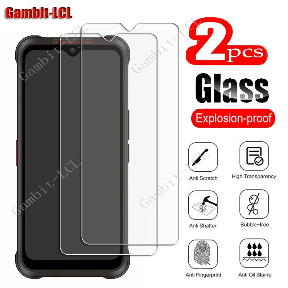 2 Pezzi Di Vetro Temperato Di Protezione Originale Per Agm Glory Pro Se G1 5G 6.53 "Glorypro Pellicola Protettiva Per Schermo Protettivo