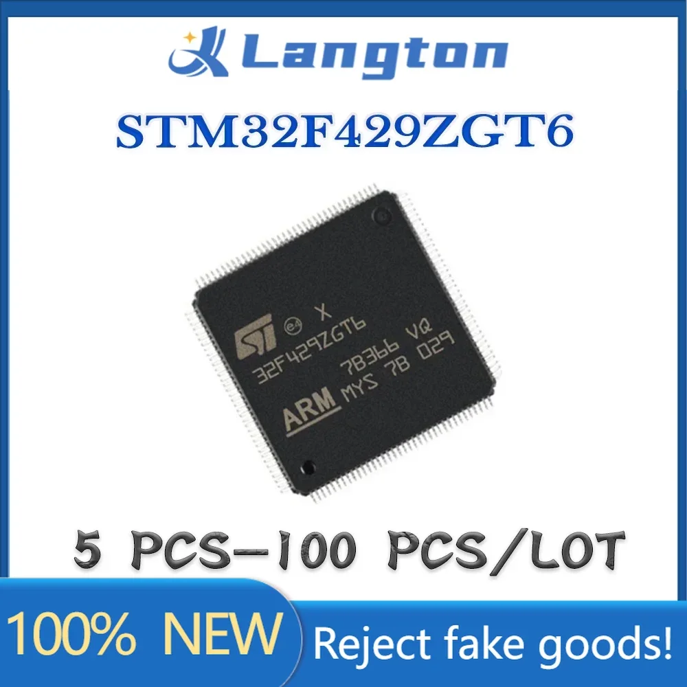 

STM32F429ZGT6 STM32F429ZGT STM32F429ZG STM32F429Z STM32F429 STM32F STM32 STM New Original IC MCU Chip LQFP-144