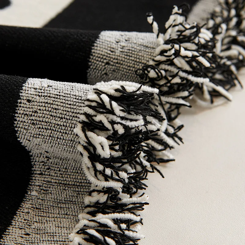 Bohemia Sofa Blanket Chenille Fabric Sofa Covers Four Seasons Universal Tassel Throw Blankets Anti-cat Scratch Towel Protector 4